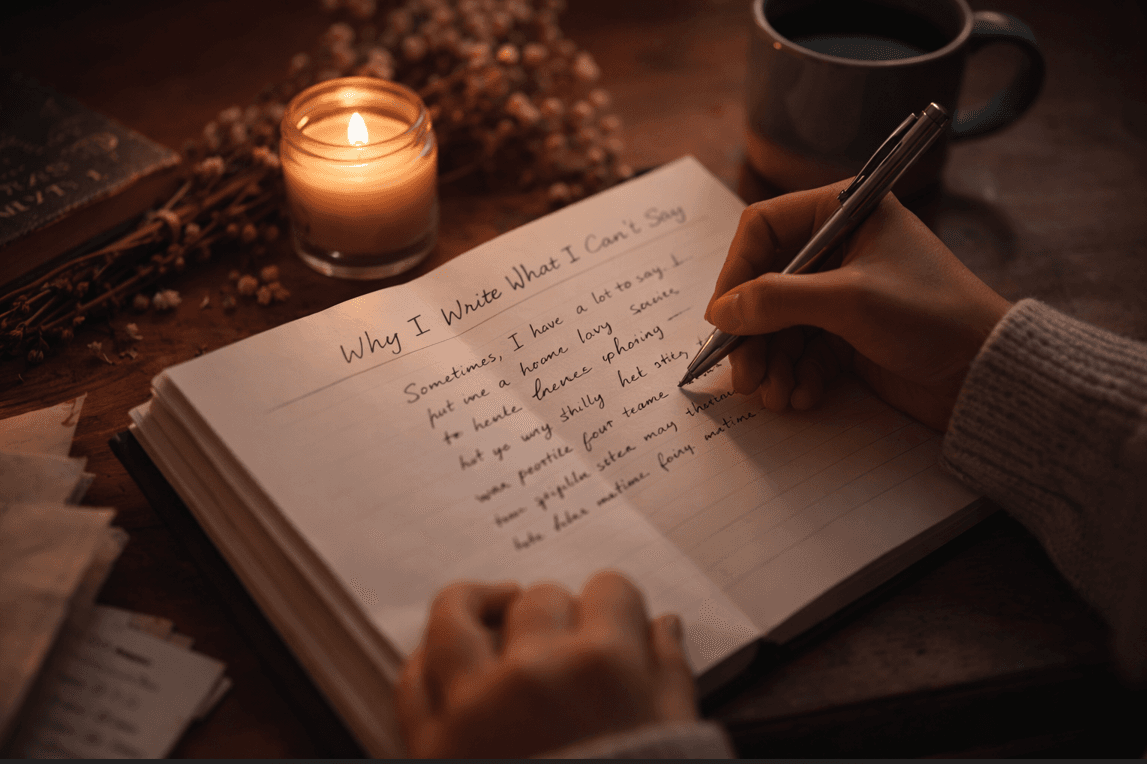 “Why I Write What I Can’t Say”