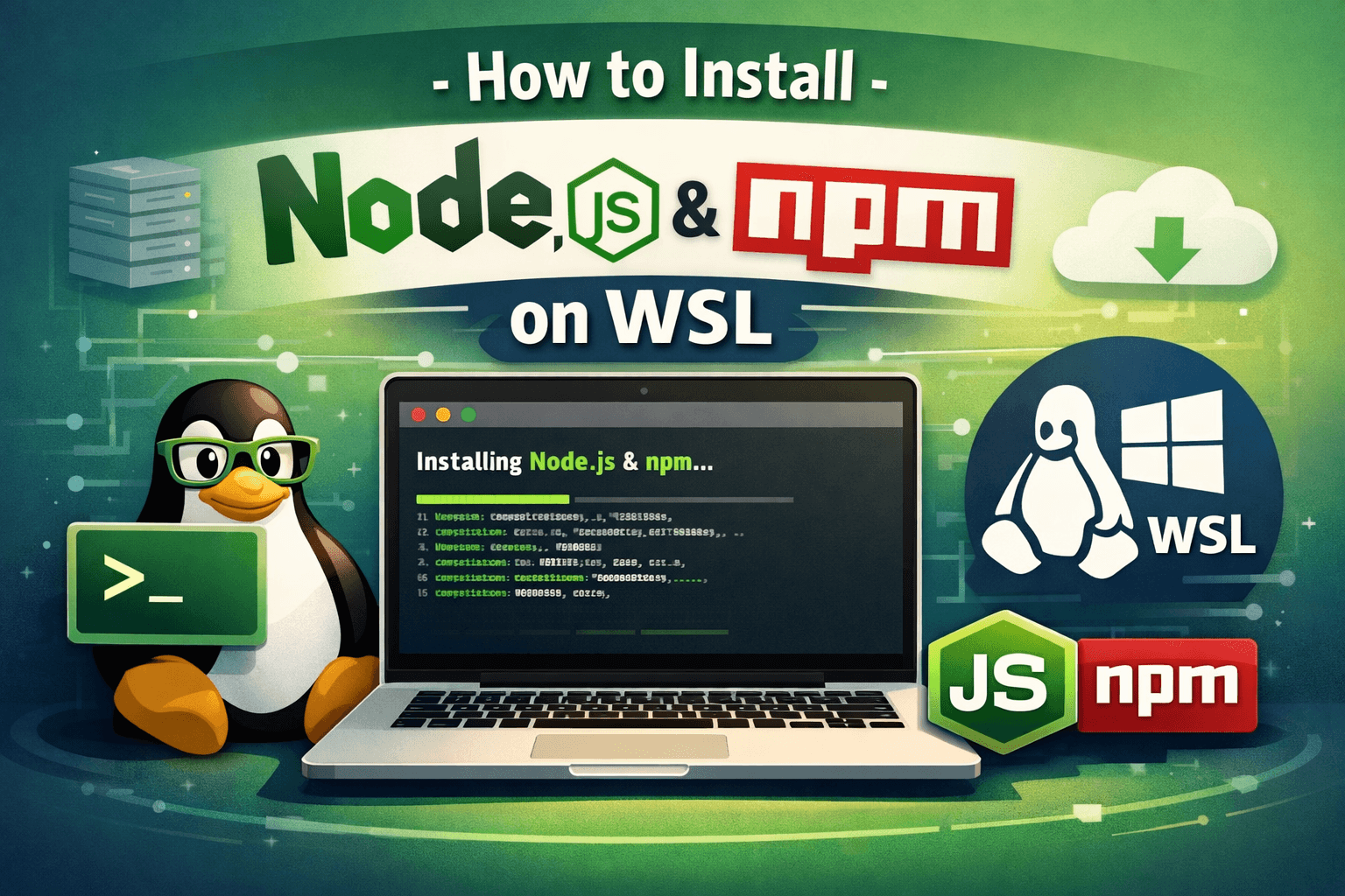 How to Install NodeJs and npm on WSL?